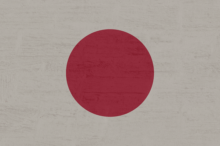 Japan Flagge 2